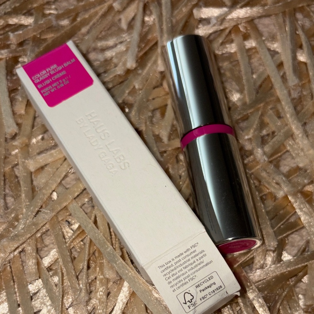 Haus Labs By Lady Gaga Color Riche Gloss Balm in Bright Pink